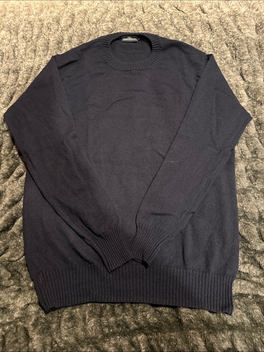 Rodd & Gunn Dark Navy Crewneck Sweater